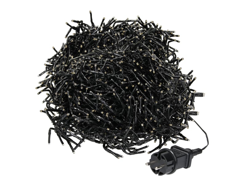  Ecd germany guirlande lumineuse de noël en grappe 14,9 m, 1152 led blanc chaud, décoration pour intérieur et extérieur, avec 8 modes et fonction mémoire, éclairage ip44, décorer sapin jardin fenêtre ECD Germany GmbH - Conforama A