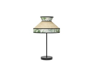 Lampe à poser fabrilamp constantinopla beigevert 1 x e27 61 x 30 x 30 cm