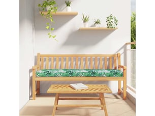 Coussin de palette, coussin de chaise, coussin de canapé motif feuille 200 x 40 x 8 cm tissu oxford cf55398