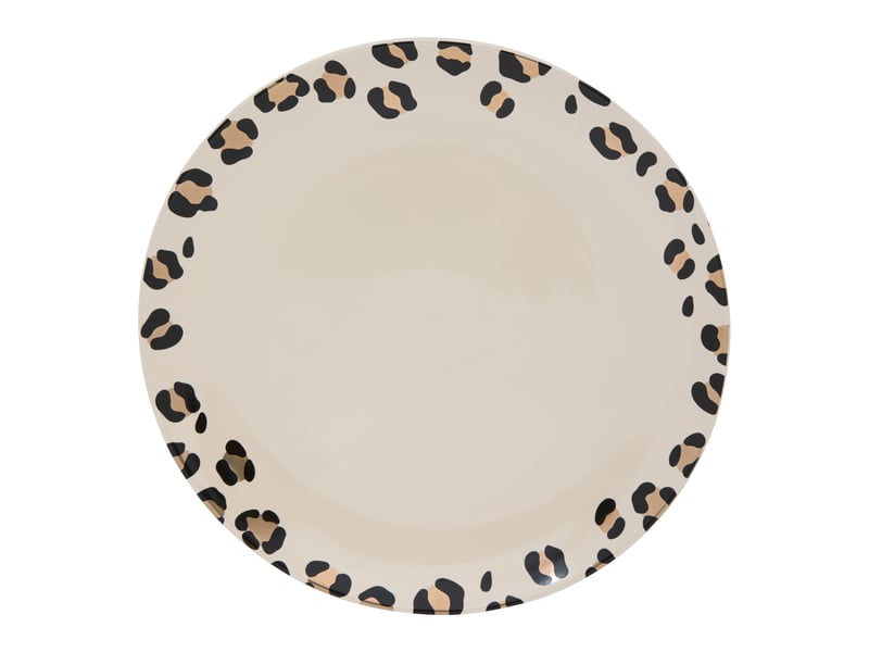 Assiette plate 26 cm Céramique marron  - Conforama A