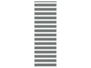 Store zèbre, store de fenêtre gris foncé largeur du tissu 70,9 cm polyester cf48622