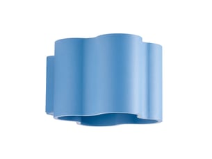 Applique ovio azur g9 aluminium moderne 10x12x14.5cm