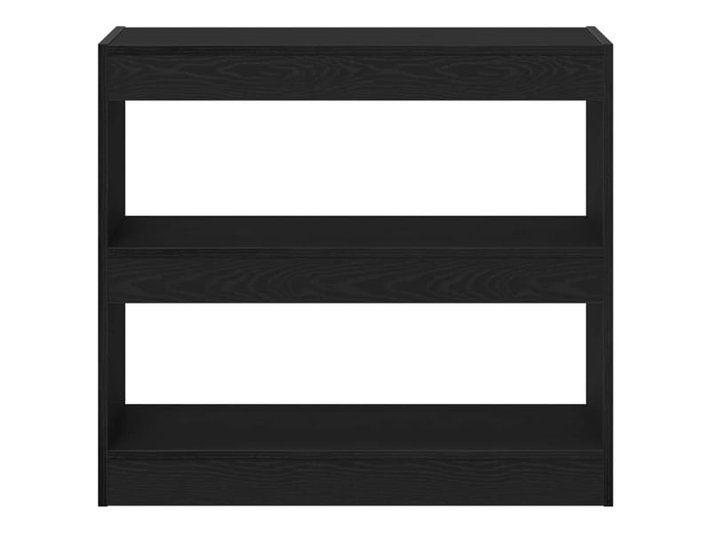  Bibliothèque 2 niveaux, armoire à livres 2 pc 80 x 30 x 72 cm bois d'ingénierie  - Conforama E