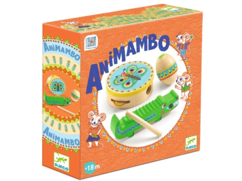  Set de percussions - tambourin maracas guiro - djeco DJ06031 - Conforama A
