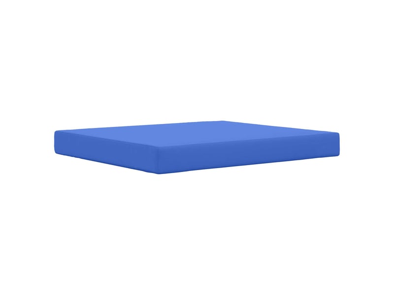  Coussin de canapé d'extérieur, coussin de chaise polyester bleu royal 80 x 68,5 cm cf54038  - Conforama D