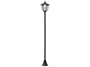 Lampadaire extérieur avec 6 led, allumage automatique, étanche