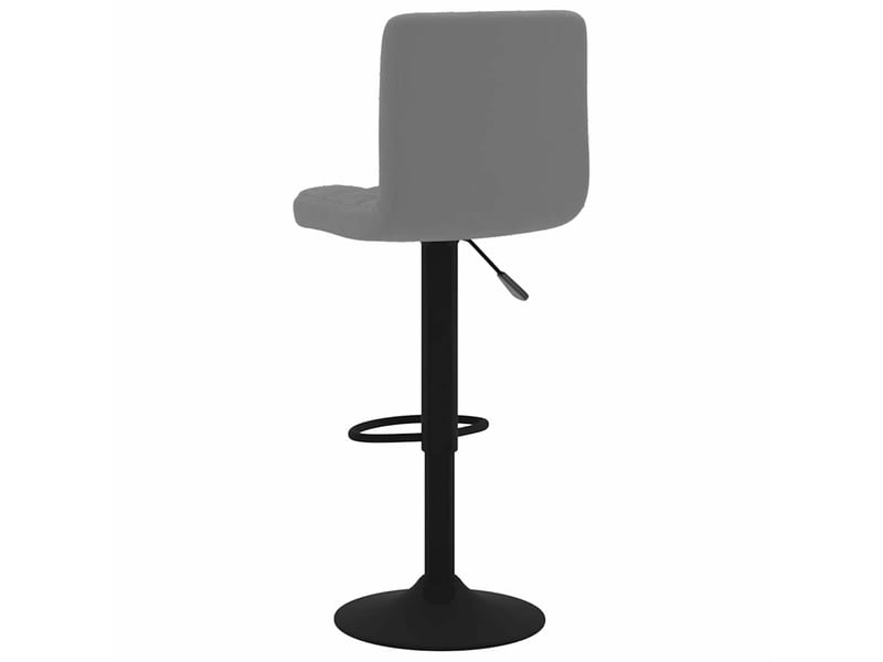 Tabouret de bar, chaise de bar gris foncé velours shl84327  - Conforama E
