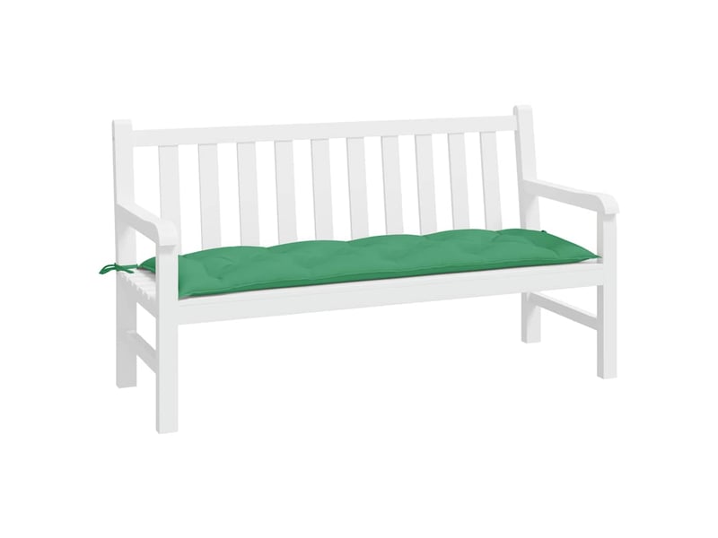  Coussin de banc de jardin, coussin d'assise vert 150x50x7 cm tissu oxford cf52854  - Conforama C