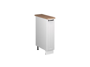 Vicco meuble de cuisine, blanc campagneblanc, 20cm, pt chêne