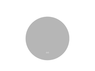 Miroir led rond de 70 cm pour salle de bain, rétroéclairé et anti-buée