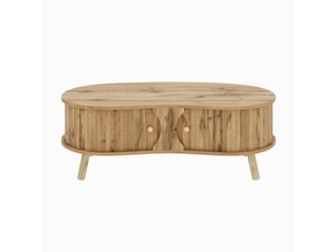 Table basse coloris naturel SWEIKO