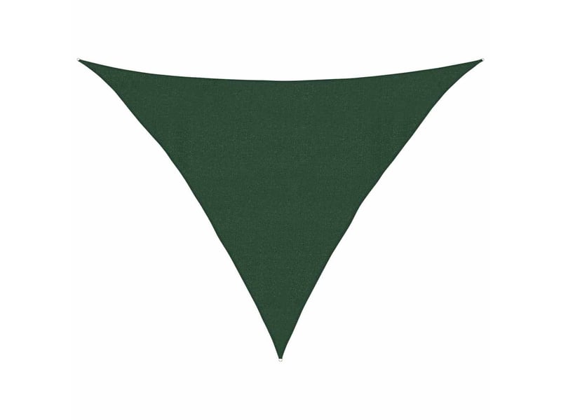  Voile d'ombrage - voile d'ombre - voile parasol 160 gm² vert foncé 4x4x5,8 m pehd  - Conforama A