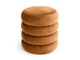 Pouf / repose pied AKORD SNUGGO cuivré