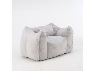 Pouf / repose pied PANGIVO T6011P533766 gris