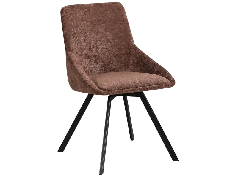  Selsey yanii - chaise pivotante - 50 cm - chenille marron Yanii - Conforama C