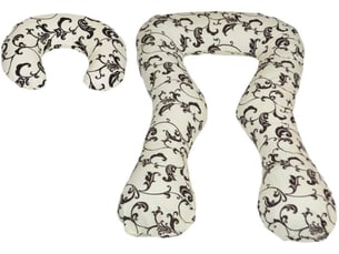 Ensemble coussins d'accouchement prepost natal pour les femmes dessin floral clair
