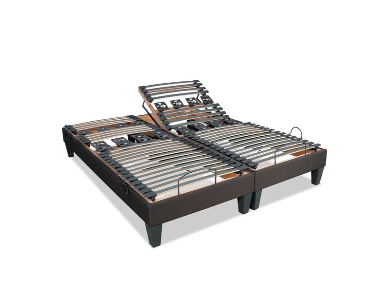 Ensemble matelas mémoire de forme absolu avec sommier rochereau 2x90x200 cm 4BP.AB.SB.DUO.0920 - Conforama C