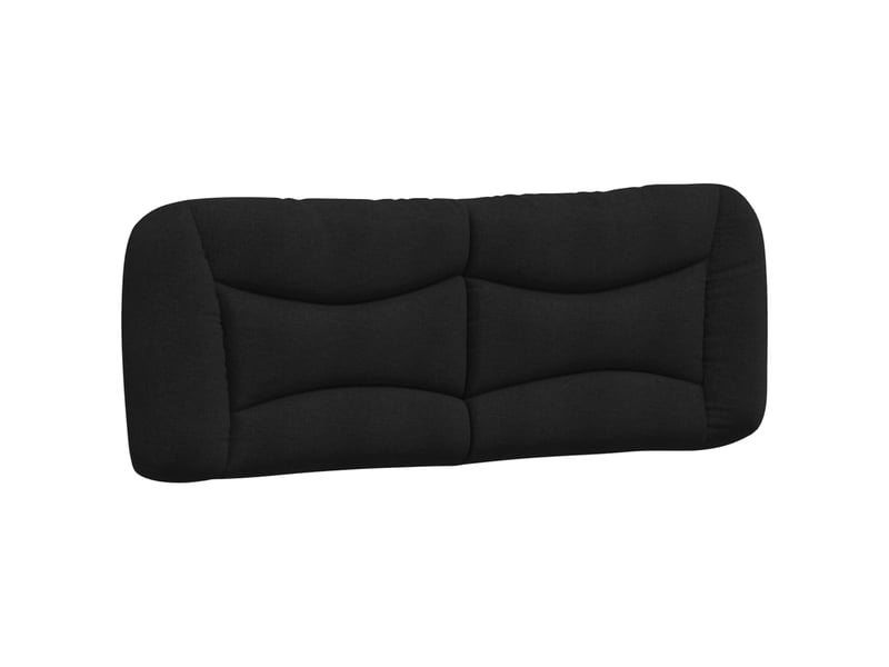  Lit avec matelas hvar noir 120x200 cm tissu  - Conforama E