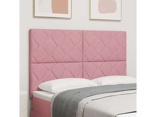 Tete de lit A poser largeur 160 cm   rose