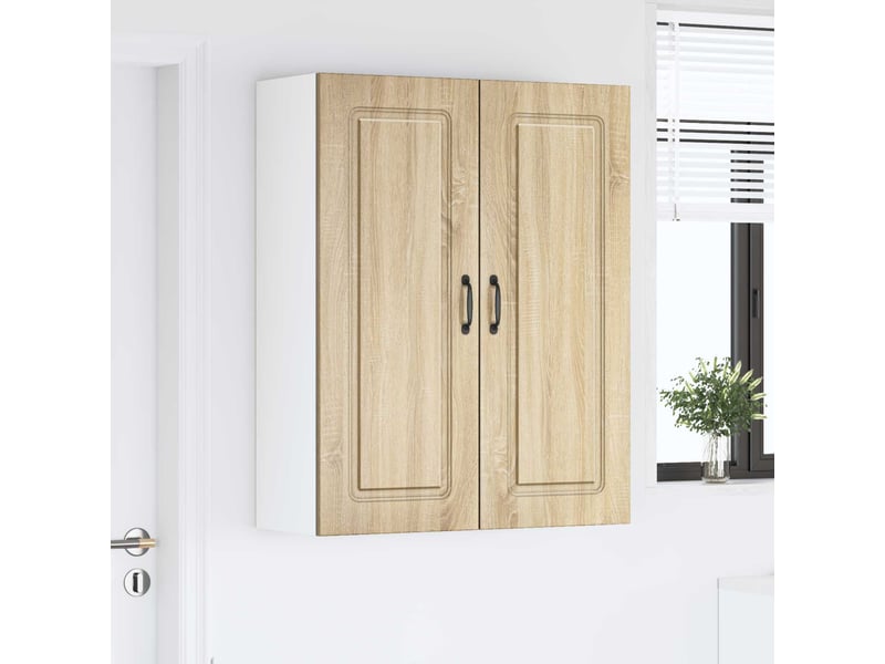  Meuble mural de cuisine | armoire de cuisine chêne sonoma 80x31x100cm shl6111  - Conforama B