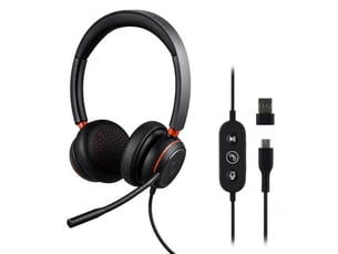 Casque filaire <strong>T'NB</strong> ACTIV400S - Noir