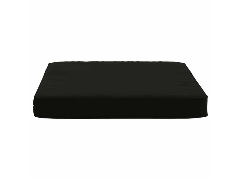 Lot de 4 coussins de siège, coussins d'assise vught 100 % polyester noir cf60725 - Conforama D