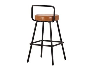 tabouret de bar <strong>HAUSS SPOLE</strong> - marron hauteur d'assise 73.5 cm vendu Par paire