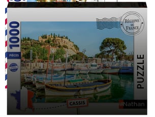Puzzle 1000 pièces - le port de cassis