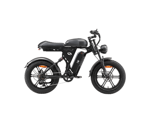 Sinohon ab20 vélo électrique double batterie, fat bike 20 po longue autonomie 1728wh, noir