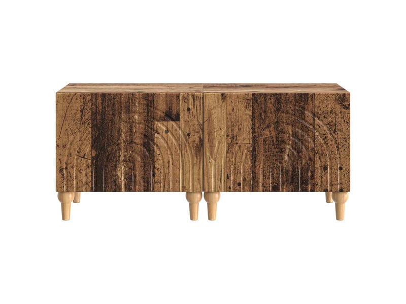  Meuble tv - banc tv - meuble de rangement alkmaar bois ancien bois d'ingénierie  - Conforama E