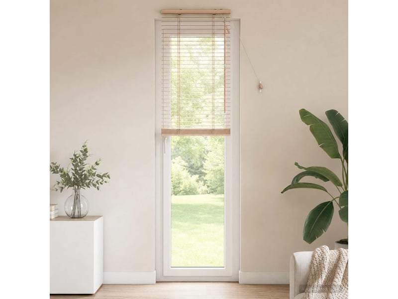  Store vénitien, store de fenêtre aspect chêne 55 x 250 cm 35 mm cf47654  - Conforama B