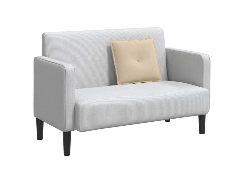  Coussin de dos, coussin de dossier crème 50 x 45 cm tissu en microfibre cf54631  - Conforama C
