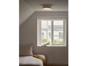 Plafonnier nivora 36  métal blanc ,  h. 10,5 - ip20 - e27  nordlux intérieur