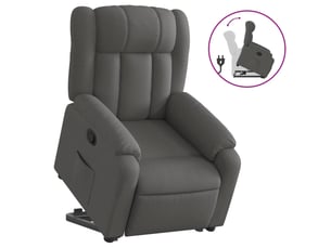 Fauteuil fixe <strong></strong> Tissu gris