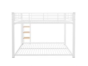 Lit superposé 140x200 cm <strong>WISHDOR</strong> <strong></strong> coloris blanc
