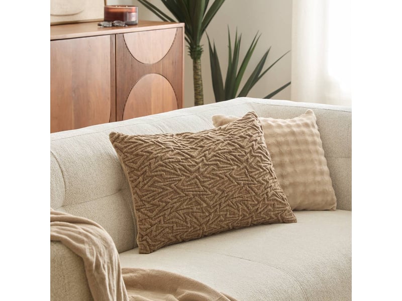  Coussin betima rectangulaire 38x58cm marron BETIMA - Conforama B