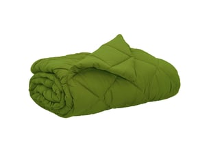 Duvet - couette d'été simple 240 x 200 cm été 200 gsm vert