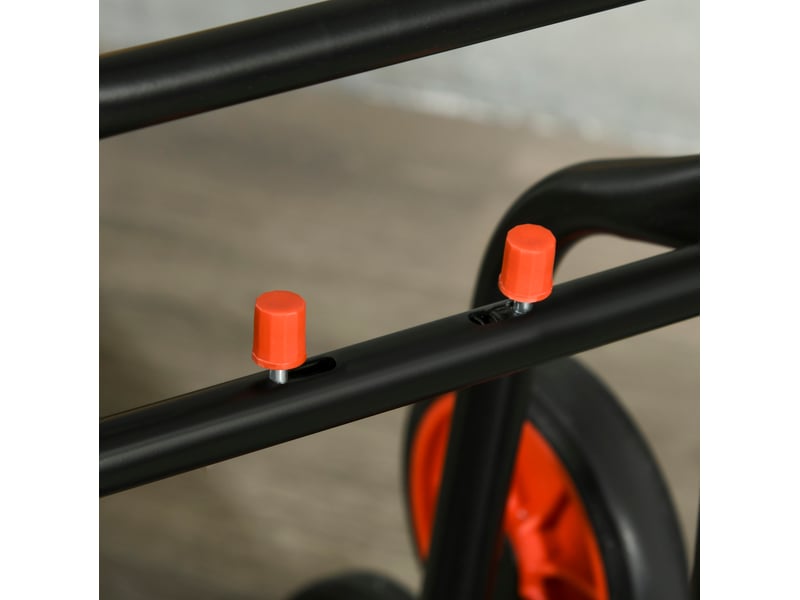 Chariot monte-escalier 60 x 45 x 109 cm noir en acier, pliable avec poignée réglable, charge 120 kg - Conforama D