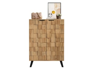 Buffet 2 porte(s)     - 80.5 cm coloris naturel 