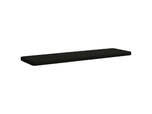 Coussin de banc, coussin d'assise, coussin pour chaisecanapé 1 pièce vught 100 % polyester noir cf52113