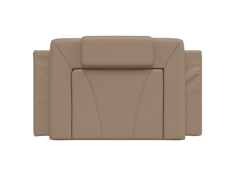 Coussin de tête de lit viana cappuccino 80 cm similicuir cf55965 - Conforama E