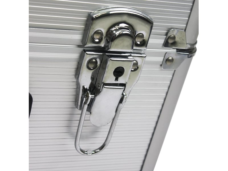  Boîte à outils roulante 899 pièces avec 4 plateaux, rangement sécurisé pour atelier, maison, garage et bricolage, argent  - Conforama E