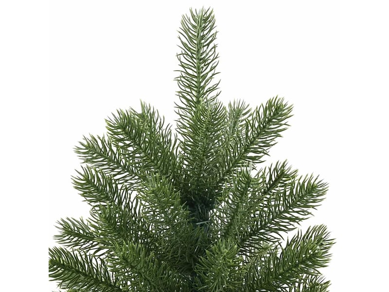  Sapin de noël artificiel, arbre de noël vert 240 cm pvc, pe et acier  - Conforama E