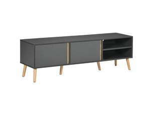 Meuble tv coloris gris    