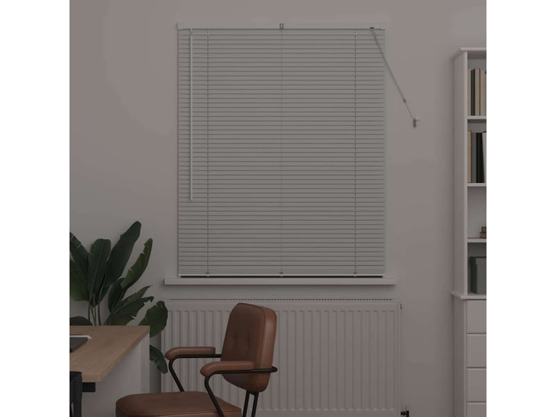  Store vénitien, store de fenêtre blanc 175 x 105 cm 25 mm aluminium cf47753  - Conforama C