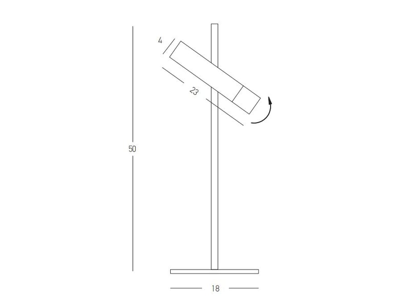  Zambelis korys lampe de bureau korys, noir sable - led dorée 3000k  - Conforama C