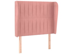 Tete de lit A poser largeur 83 cm rose