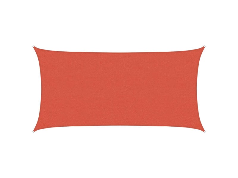  Voile d'ombrage - voile d'ombre - voile parasol 160 gm² terre cuite 2x3,5 m pehd  - Conforama A