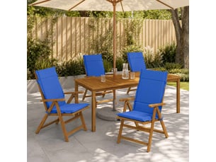 Lot de 4 coussins de chaise à dossier haut  gemert cf59308
