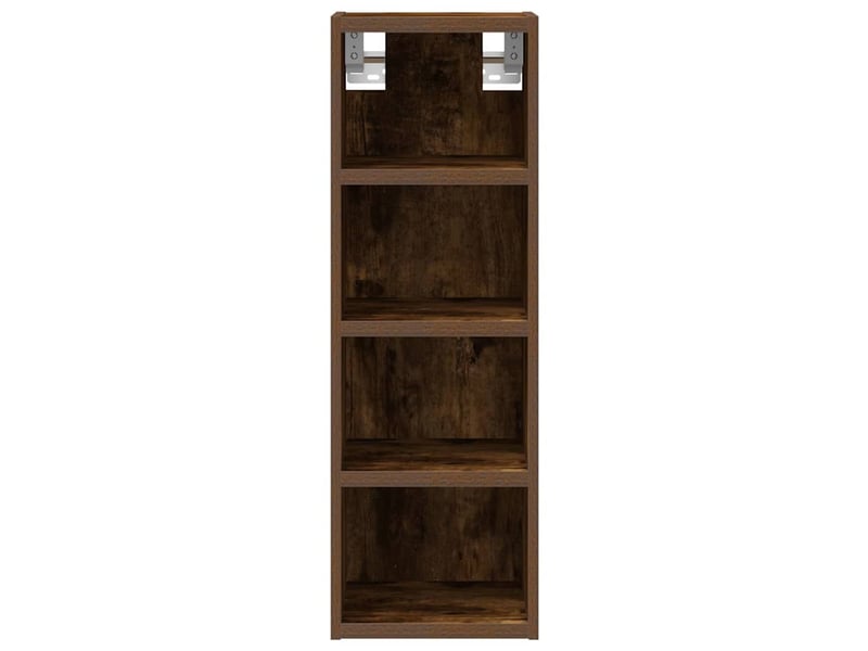  Meuble de rangement cuisine, armoire suspendue chêne fumé 20x29,5x60cm bois d'ingénierie  - Conforama D